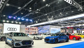 AUDI ยกขบวนรถไฟฟ้า 100% จัดมาเต็ม ในมอเตอร์โชว์ 2023 พร้อมเปิด A4 Icon Black Edition อีก 2 รุ่น