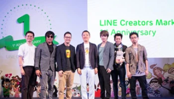 LINE ฉลองครบรอบ 1 ปี LINE ครีเอเทอร์มาร์เก็ตอย่างยิ่งใหญ่