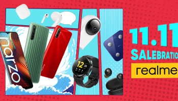 realme ประกาศความสำเร็จจากแคมเปญ 11.11 SALEBRATION ด้วยยอดขายที่เติบโตทะลุกว่า 123%