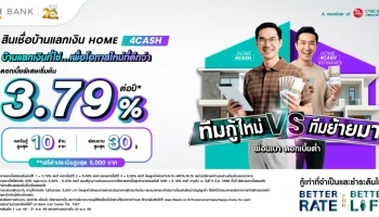 สินเชื่อบ้านเพิ่มเงิน Happy Home for Cash