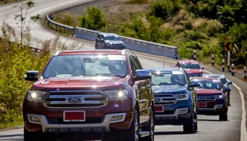 Ford ตะลุยทางสุดโหด ตามรอยพระบาทสู่โครงการหลวงเพื่อปวงประชา