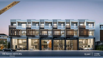 เปิดชมโฮมออฟฟิศหรู "เฮดควอเทอร์ส วิภาวดี" บนทำเลวิภาวดีฯ โครงการใหม่จาก SC Asset