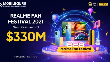 realme แท็กทีมแฟนๆ ทั่วโลก ร่วมฉลองพลังของคนรุ่นใหม่ พร้อมปิดยอดขายรวม 330 ล้านดอลล่าร์