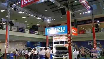 ตรีเพชรอีซูซุ ส่ง "อีซูซุบลูเพาเวอร์" อวดโฉมในงาน "Vientiane International Motor Expo 2016"