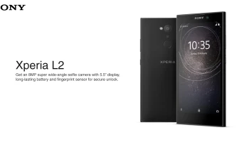 สมาร์ทโฟนรุ่นเล็กจาก โซนี่ พร้อมขุมพลังแบตเตอรี่ 3,300mAh