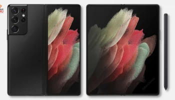 Samsung Galaxy Z Fold3 Ultra หลุดภาพเรนเดอร์ ดีไซน์เดิม เพิ่มเติมด้วยกล้องรูปแบบใหม่