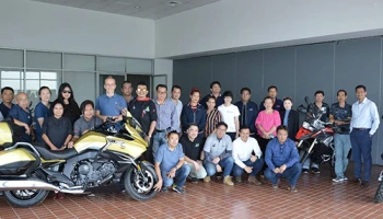 สรยท. ร่วมกับ บีเอ็มดับเบิลยู กรุ๊ป ประเทศไทย จัดกิจกรรม BMW Motorrad Product Training
