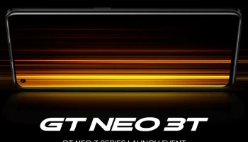 เรียลมี เตรียมเปิดตัว realme GT Neo 3T Series สมาร์ตโฟนตัวท็อปของแบรนด์ในเวอร์ชั่น Global เตรียมเข้าไทย!