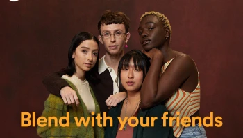 "Blend" ฟีเจอร์ใหม่บน Spotify ให้ผู้ใช้เชื่อมต่อกับเพื่อนๆ คนที่รัก และศิลปินที่ชื่นชอบได้