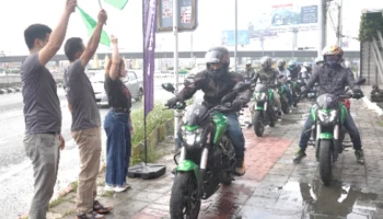 Bajaj Dominar Rides ทริปขี่รถเที่ยวท้าฝน ล่องแพที่กาญจนบุรี