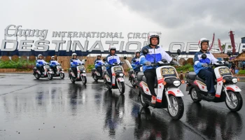 ไทยฮอนด้า ยกทัพ Honda BENLY e: ลุยบุรีรัมย์ ชวนชาวไทยร่วมเชียร์ ก้อง-สมเกียรติ ใน ThaiGP 2023