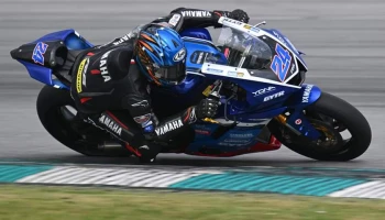 แสตมป์-อภิวัฒน์ คว้าดับเบิ้ลโพเดียมให้ Yamaha ใน MSBK600 เปิดหัว มาเลเซีย ซูเปอร์ไบค์ ที่ เซปังฯ