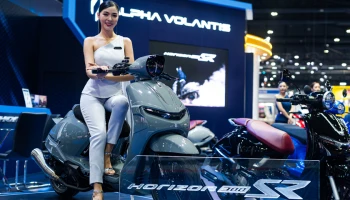 ALPHA VOLANTIS เปิดตัวรถจักรยานยนต์คัสตอมรุ่นพิเศษ HORIZON 300 SR ใน Bangkok International Motor Show 2023
