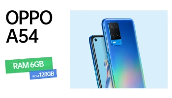อัปเกรดความสนุกไปอีกขั้น! กับ OPPO A54 รุ่น RAM 6GB ROM 128GB พร้อมเป็นเจ้าของได้ตั้งแต่ 2 ต.ค.นี้ ในราคา 7,499 บาท