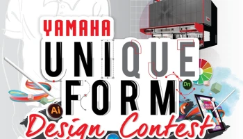 ยามาฮ่า เปิดโอกาสนักออกแบบหน้าใหม่ร่วมประชันผลงานใน YAMAHA UNIQUE FORM DESIGN CONTEST ชิงรางวัลกว่า 100,000 บาท