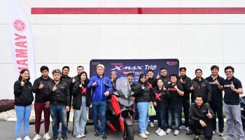 Yamaha จัดทริปสุดแม็กซ์ รวมพลชาว XMAX ร่วมทริปกับ น้าแมนไทยเรซซิ่ง กรุงเทพ - ระยอง 2 วัน 1 คืน พร้อมอิ่มบุญจุใจ