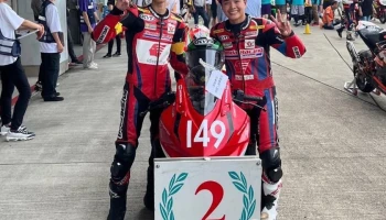 นักบิดจากทีม Honda Racing Thailand คว้าที่ 2 จากการแข่งขันรายการ Suzuka 4 Hours