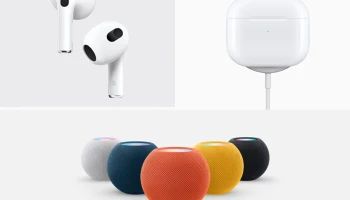 Apple เปิดตัว AirPods หูฟังไร้สายรุ่นที่ 3 มาพร้อมระบบเสียงตามตำแหน่ง และลำโพงอัจฉริยะ HomePod mini สีสันใหม่