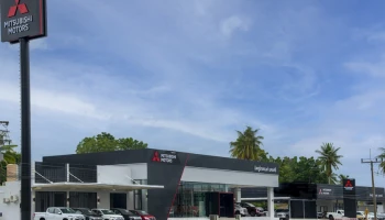 มิตซูบิชิ เปิดโชว์รูมใหม่ในจังหวัดนครศรีธรรมราช ขยายการให้บริการสำหรับลูกค้าโซนภาคใต้