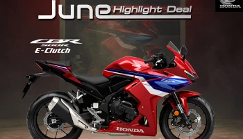 Honda จัดโปรเดือดกลางปี ด้วยข้อเสนอสุดคุ้มสำหรับบิ๊กไบค์หลากหลายสไตล์ พร้อมของแถมและสิทธิพิเศษ ถึง 30 มิถุนายน นี้