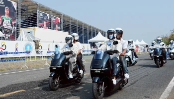 Honda ส่ง UC3 กว่า 30 คัน ให้บริการรับ-ส่งแฟนความเร็ว ณ Honda EV Experience ทางเข้างานใน ThaiGP2026