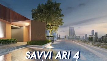 ดิ เออเบิน พร็อพเพอร์ตี้ ส่งคอนโด Low Rise "SAVVI ARI4" ลงย่านอารีย์ ยูนิตน้อย ที่จอดรถ 82% เริ่ม 5.18 ล้าน*
