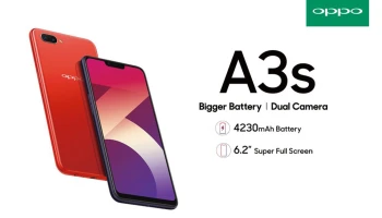 สมาร์ทโฟนหน้าจอ 19:9 กล้องคู่ มาพร้อมแบตเตอรี่ความจุสูง 4,230 mAh