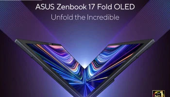 ASUS เปิดตัว Zenbook 17 Fold OLED! สร้างปรากฎการณ์ครั้งใหม่กับโน้ตบุ๊กหน้าจอพับได้ ชูหน้าจอขนาด 17 นิ้ว พร้อมสร้างสรรค์ความบันเทิงและการทำงานเต็มรูปแบบ