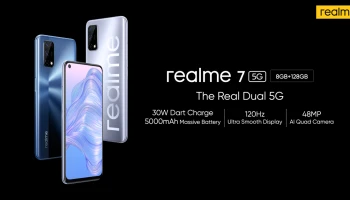 สมาร์ทโฟน 5G พร้อมชาร์จเร็ว 30W Dart Charge หน้าจอลื่น 120Hz และกล้องหลัง 48MP ในราคา 9,999 บาท