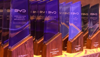 BYD มอบรางวัลผู้จำหน่ายดีเด่น KUNLUN Award 2025