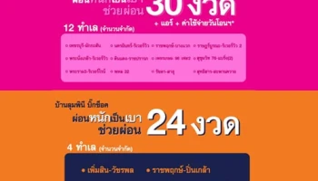 "ลุมพินี บิ๊กช็อค ผ่อนหนักเป็นเบา" ช่วยผ่อนแบงค์ 4,000 บาท สูงสุด 30 งวด ราคาเริ่มต้น 1.03 ล้านบาท