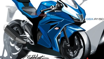 Suzuki เตรียมส่ง GSX150R สปอร์ตไบค์รุ่นล่าสุดวัดกับยามาฮ่า R15