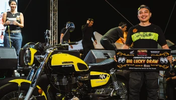 Honda ร่วมฉลอง 10 ปี MOONEYES นำเสนอ New GB350C MoonEyes 10th Anniversary Concept คันเดียวในโลก!