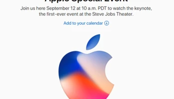 Apple ประกาศวันเปิดตัว iPhone 8 อย่างเป็นทางการ 12 ก.ย. 60