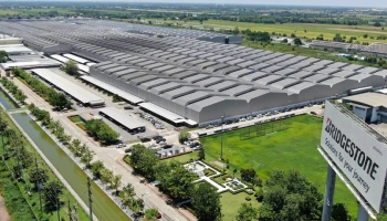 บริดจสโตนติดตั้งระบบผลิตไฟฟ้าพลังงานแสงอาทิตย์บนหลังคาที่โรงงานหนองแค จ.สระบุรี เพื่อบรรลุเป้าหมายความเป็นกลางทางคาร์บอน