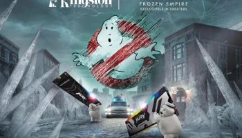 Kingston Technology ร่วมมือกับภาพยนตร์เรื่องใหม่ล่าสุด ‘โกสต์บัสเตอร์ส: มหันตภัยเมืองเยือกแข็ง’