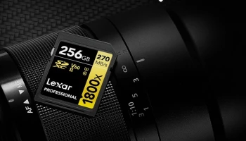 Lexar เปิดตัวการ์ดหน่วยความจำระดับมืออาชีพ Lexar Professional 1800x SDXC UHS-II GOLD Series