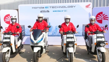 Honda จับมือ DKSH ทดลองขนส่งสินค้าด้วย PCX Electric และ Benly-e ต่อยอดการพัฒนา EV Ecosystem