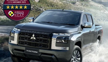 มิตซูบิชิ คว้ารางวัลรถกระบะยอดเยี่ยมด้วย ออล-นิว ไทรทัน ที่คว้ามาตรฐานสูงสุด 5 ดาว จาก อาเซียน เอ็นแคป กรังด์ปรีซ์ อวอร์ด 2024