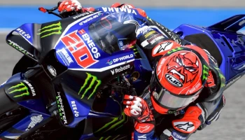 กวาร์ตาราโร ดันท็อปสปีด Yamaha M1V4 แตะ 337.5 กม./ชม. ปิดซ้อมวันแรก ไทยแลนด์ กรังด์ปรีซ์