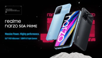 realme Narzo 50A Prime เตรียมเปิดตัวในวันที่ 22 มีนาคมนี้ ที่ประเทศอินโนีเซีย
