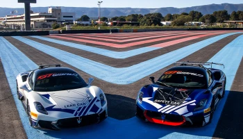 Maserati GT2 Stradale และ MCPURA ถูกเลือกเป็นเซฟตี้คาร์และรถนำขบวน ใน GT World Challenge Europe powered by AWS
