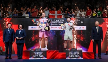 TOYOTA ร่วมแสดงความยินดีกับ วิว-กุลวุฒิ หลังคว้ารองแชมป์ชายเดี่ยวรายการ TOYOTA Thailand Open 2026