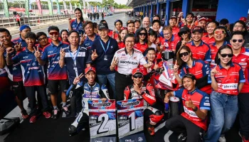 Honda และเหล่านักบิดฟอร์มดุ “มิกซ์-ธนัช” ผงาดแชมป์ SS600 2 สนามติด “ข้าวกล้อง” คว้าที่ 2 ศึก BRIC Superbike สนาม 2