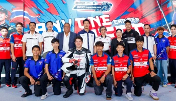 Honda หนุนทีมนักบิดไทย ดัน 3 โค้ชรุ่นใหม่พร้อมทีมช่างไทยยกทัพ Honda CBR Series ลุยศึก BRIC Superbike 2026