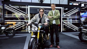 เปิดอีกมุมของ อนันดา เอเวอริงแฮม กับสไตล์ที่แตกต่าง ถ่ายทอดตัวตนผ่าน Triumph Bonneville