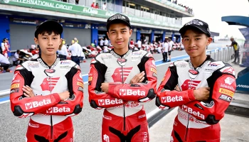 สัญญาณแรงตั้งแต่ซ้อม! อุ้ม-นพรุธพงษ์ คว้าอันดับ 1 รอบฝึกซ้อมแรก ศึก Idemitsu Moto 4 Asia Cup 2026