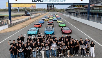 ลัมโบร์กินี ยกคาราวานซูเปอร์สปอร์ตคาร์เยือนเขาใหญ่-บุรีรัมย์ในกิจกรรม LAMBORGHINI ESPERIENZA GIRO BURIRAM & TRACK DAY 2024
