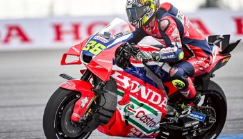 Honda โชว์ฟอร์มดี หลัง เมียร์ รั้งท็อป 7 ซ้อมวันแรกควง ซาร์โก ตีตั๋วสู่ Q2 โมโตจีพี สนามไทย