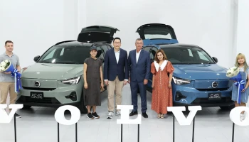Volvo มอบรางวัล C40 และ XC40 Recharge Pure Electric แก่ลูกค้าผู้โชคดีจากแคมเปญพิเศษฉลองครบรอบ 50 ปี